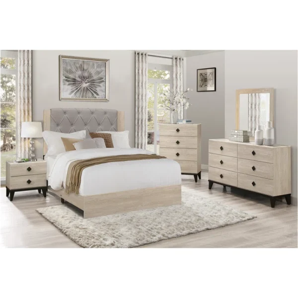 Tufted+Panel+Bedroom+Set+Twin+3+Piece_+Bed,+Dresser,+Mirror (2)