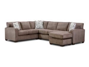106 Brown Sectional