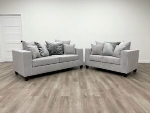 110 - Dove Sofa & Loveseat