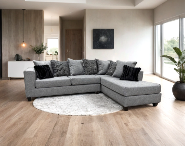 110 - Sectional (Gunmetal)