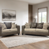 110 LATTE - Sofa & Loveseat Set