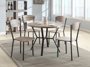 1230SET-GW.jpg 1230SET-GW BLAKE 5-PK ROUND DINING SET GREYWAS