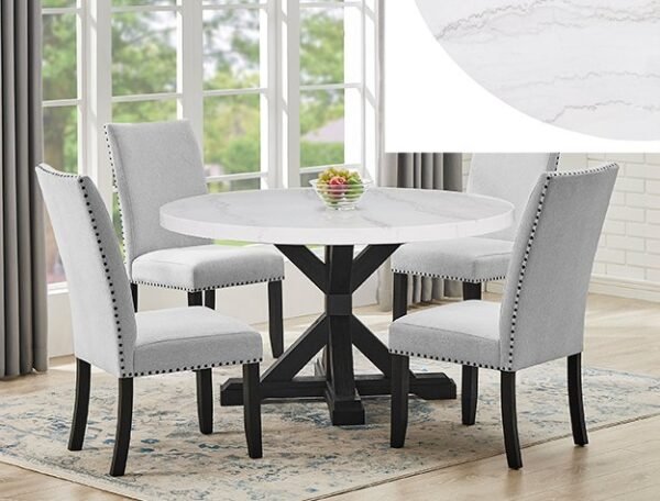 1320-54-1320DV.jpg 1320RD-5P/1320 VARLEY ROUND MARBLE DINING GROUP