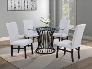 2202-5P/DV TRACY DINING GROUP DOVE