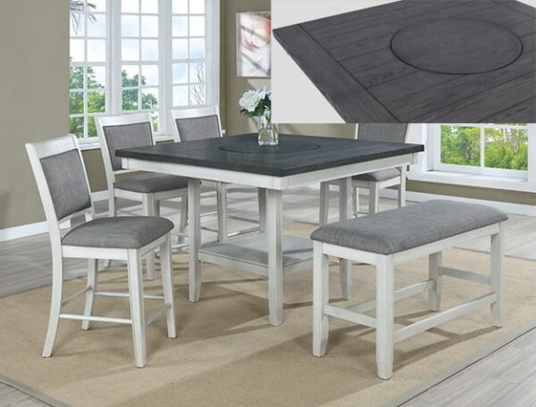 2727CG.jpg 2727CG-6P FULTON CHALK GREY COUNTER HEIGHT