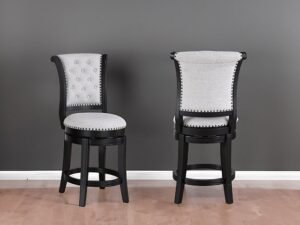 2992DV-24 GRANVILLE SWIVEL PUB STOOL DOVE K/D
