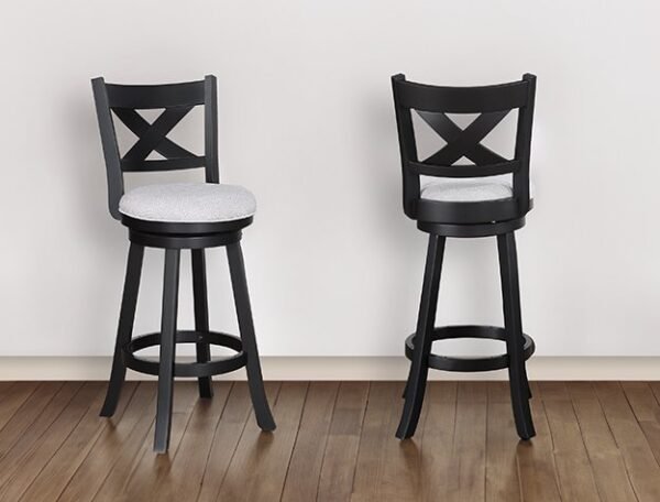 2993DV-29 KIPPER SWIVEL BAR STOOL DOVE K/D