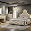 Majesty2 Beige 4PC or 5PC Set - Queen, King