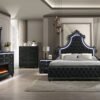 Majesty2 Black 4PC or 5PC Set - Queen, King