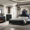 Majesty2 Black 4PC or 5PC Set - Queen, King