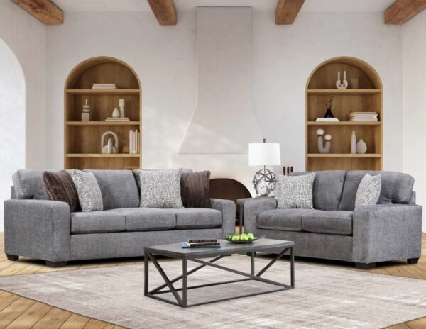 Sofa and Loveseat Taupe 4002 (SOLD OUT)
