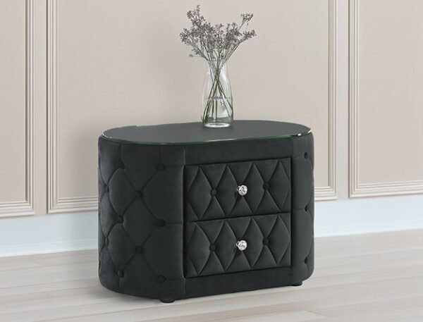 5212BK-2.jpg 5212BK-2 VOLTARE NIGHT STAND BLACK