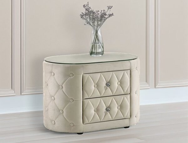 5212IV-2 VOLTARE NIGHT STAND IVORY