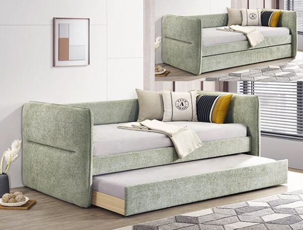 5324GR.jpg 5324GR-SET PHILIPA DAYBED GREEN