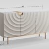 A-C32-CRM_4.jpg Onda Sideboard (Cream White)