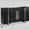 Aurea Sideboard (Black Gold)