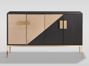 Divolia Sideboard (Grey Black)