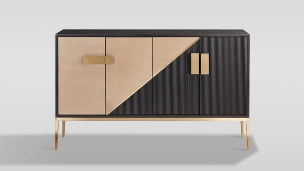 Divolia Sideboard (Grey Black)
