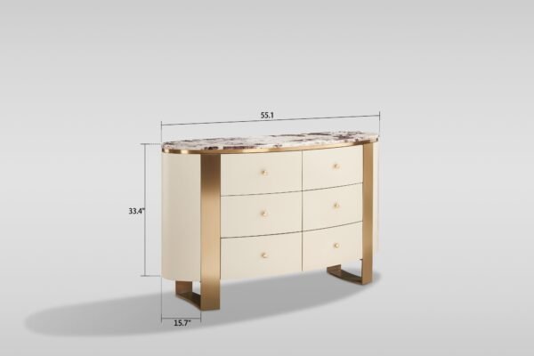 Corvina Dresser and Mirror