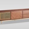 A-TV03-WLN_1.jpg Milana TV Console (Walnut Gold)