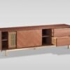 A-TV03-WLN_3.jpg Milana TV Console (Walnut Gold)