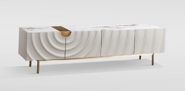 Onda TV Console (Cream White)