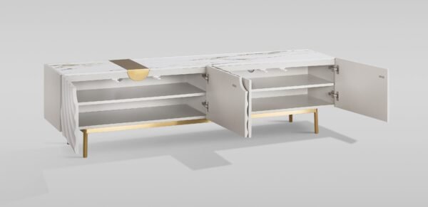 Onda TV Console (Cream White)