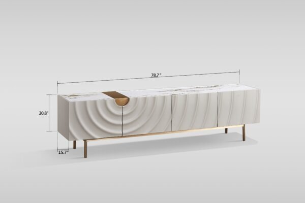Onda TV Console (Cream White)