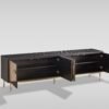 Divolia TV Stand (Black & Grey)