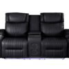 Nancy 3PC Recliner Set Black (SOLD OUT)