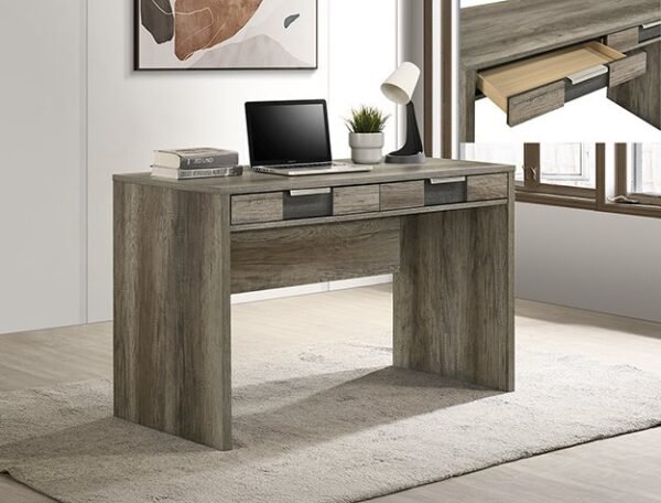 B6830-DESK.jpg B6830-DESK RANGLEY WRITING DESK-GREY/BROWN