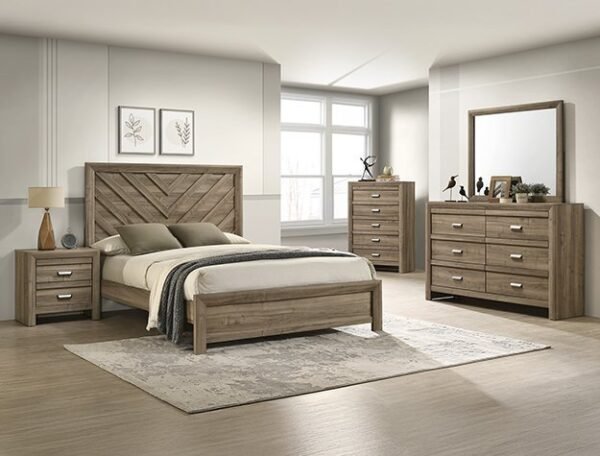 B9332.jpg SETB9332 VALOR BEDROOM GROUP LIGHT BROWN