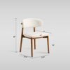 D102 Yomi (Beige/Walnut)