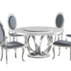 D615_GREY_CHROME_1.jpg D615 Maxi Table (Cream/Chrome)