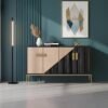 Divolia Sideboard (Grey Black)