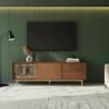 Milana.jpg Milana TV Console (Walnut Gold)