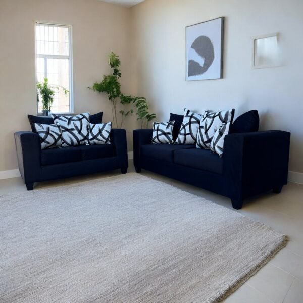 Sofa & Loveseat Black (SOLD OUT)