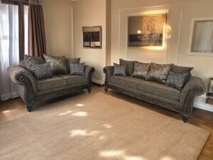Helen Sofa and Loveseat Brown (SOLD OUT)
