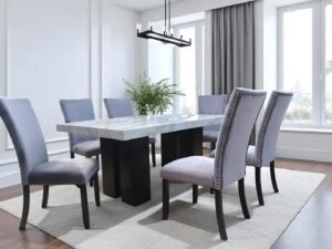 Axel 7PC Dining Set White Top (SOLD OUT)