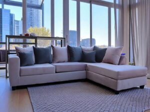 Sectional Baby Pink