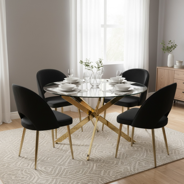 Photoroom_20260115_131101.png Black Gold Round Dining Set