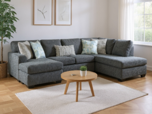 Roxy Sectional Charcoal