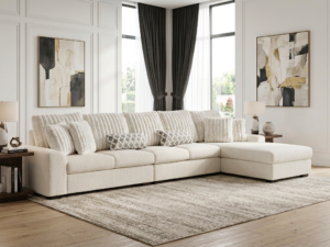 S1801 Brady Sectional 3pcs (Beige)