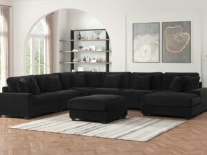 Arizona Sectional Black