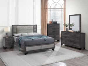 Lumeria Bedroom Set Grey