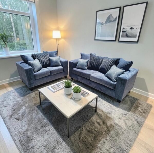 Sofa and Loveseat Charcoal 300