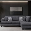 Atlantis Charcoal Sectional