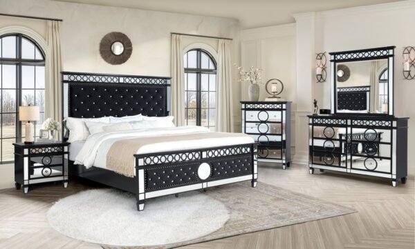 b5030-black-color_orig.jpg B5030 - 4pc or 5pc Bedroom Set - Queen, King