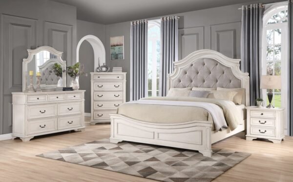 B6010 - 4pc or 5pc Bedroom Set - Queen, King