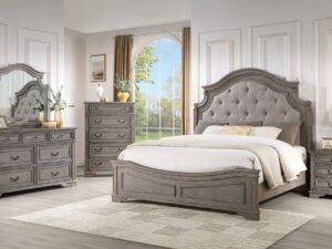 B6010 - 4pc or 5pc Bedroom Set - Queen, King